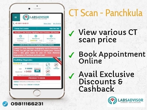 Lowest CT scan price list in Panchkula.