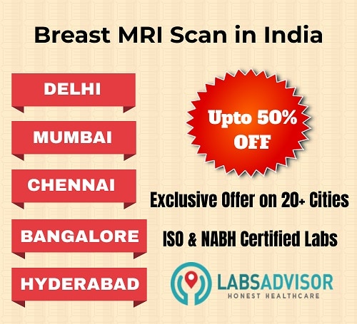 Lowest Breast MRI Scan Cost in India!
