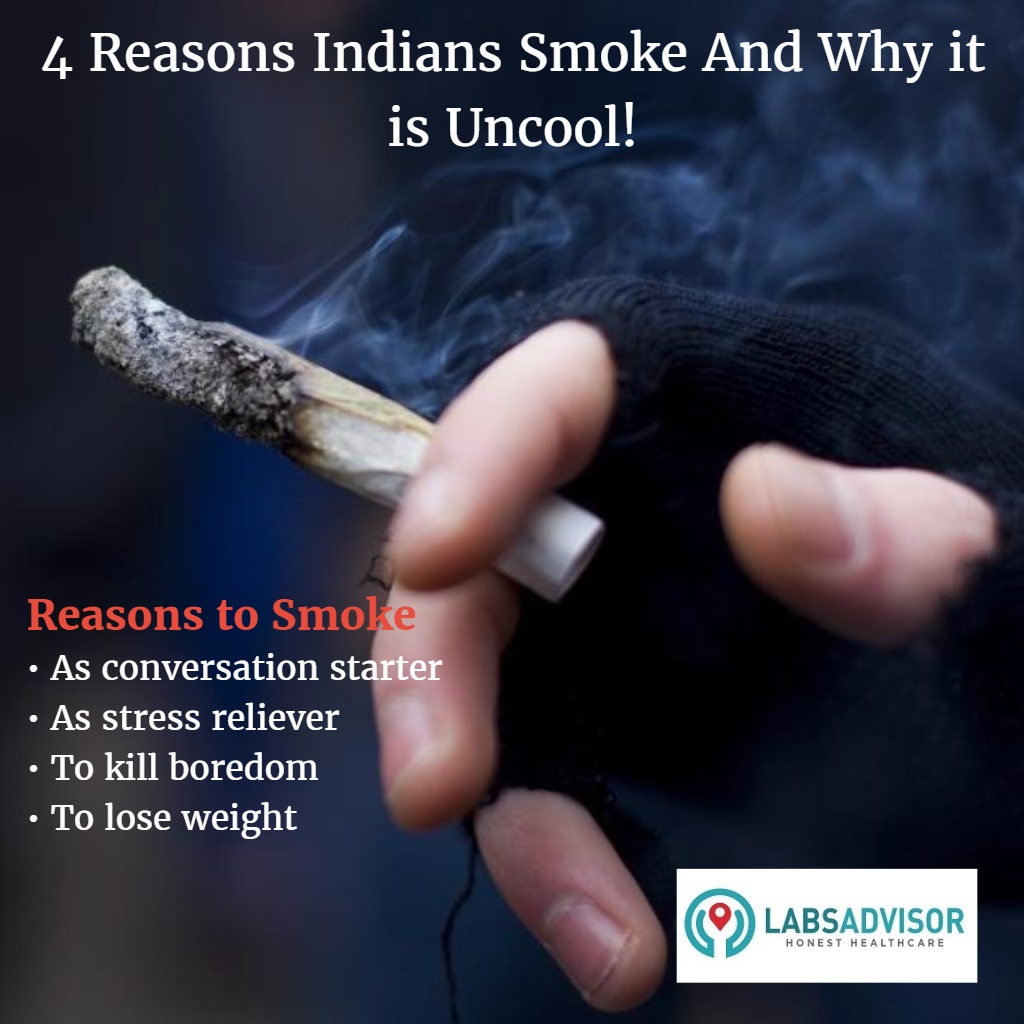 Now avail exclusive discounts on smokers health checkup in best lab through LabsAdvisor.