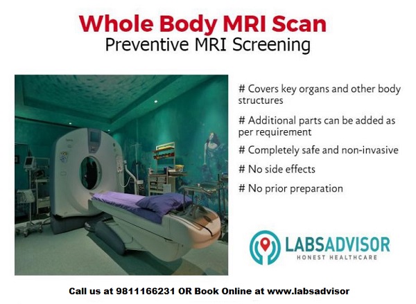 Lowest Full Body MRI Scan Cost in Delhi, Gurgaon, Bangalore, Mumbai, Chennai, Hyderabad, etc.