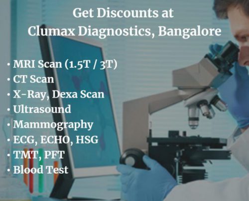 Clumax Diagnostics Price List.