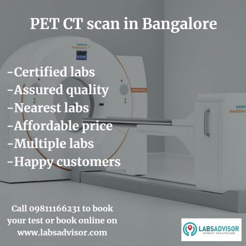 Get the cheapest PET CT scan cost in Bangalore.