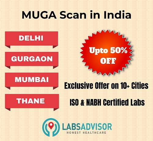 Lowest MUGA Scan Cost in India!