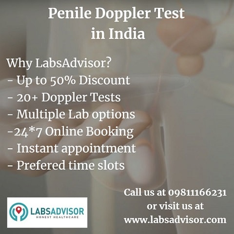 Penile Doppler Test Price in India!