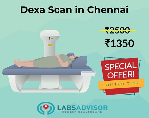 Up to 50% off on Dexa Scan Cost in Chennai!