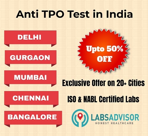 Lowest Anti TPO Test Cost in India!