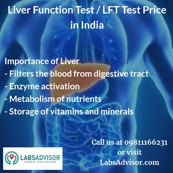Medical conditions diagnosed using LFT test.