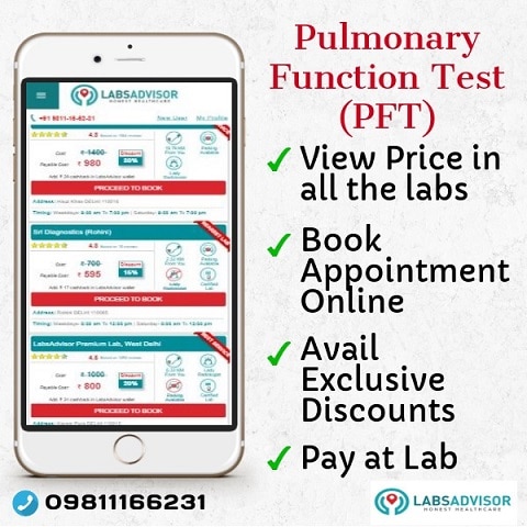 PFT Test Price in India through Labsadvisor!