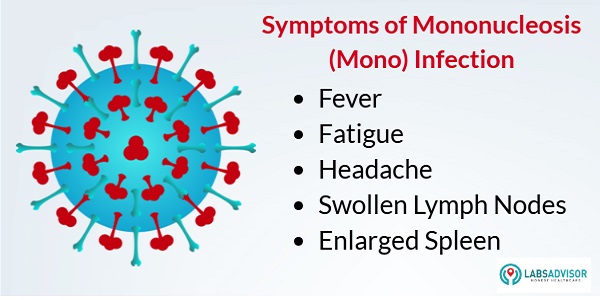 Symptoms of Mononucleosis Infection.