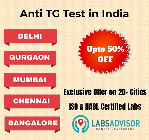 Lowest Anti TG Test Cost in India!