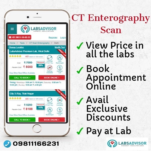 CT Enterography Price in India!