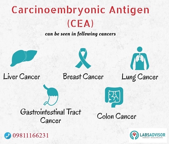 Carcinoembryonic Antigen Test uses.