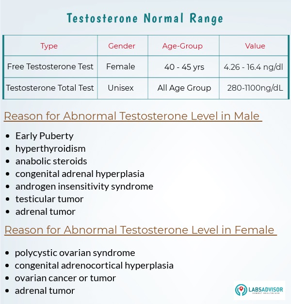 Testosterone Test Price Starting @ ₹300 | Avail Up To 50% Off ...