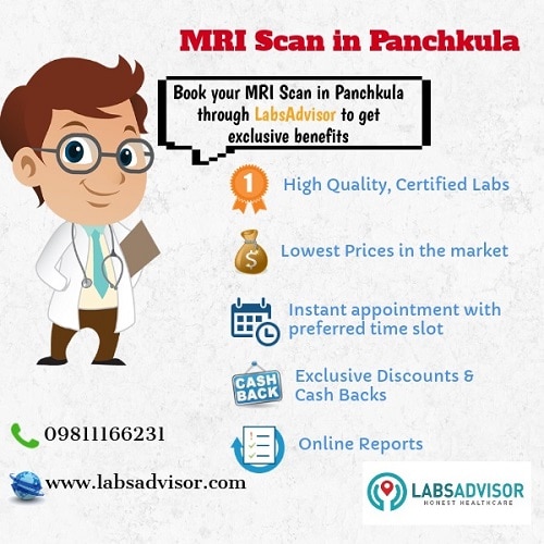 Know more about the benefits of booking your MRI scan through LabsAdvisor to get the lowest MRI scan cost in Panchkula.