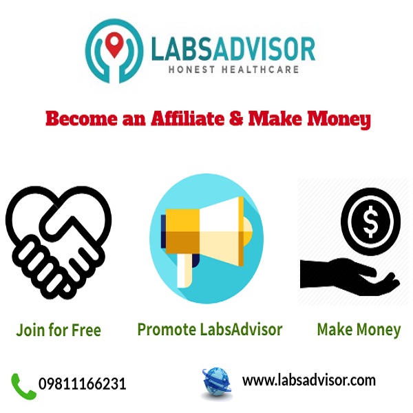 Know more about the affiliate program of LabsAdvisor. Join now and earn money.