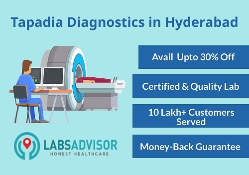 Avail up to 30% off on Tapadia Diagnostics in Hyderabad!