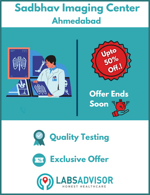 Exclusive discounts on MRI and CT scan at Sadbhav Imaging Center, Ahmedabad!
